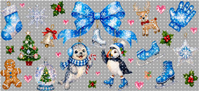 16oz Christmas-S  2187